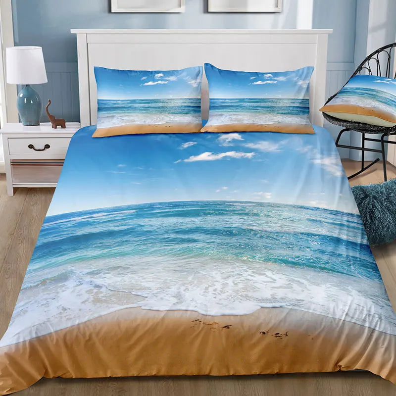 Dream NS 3D Coconut Grove Summer Bedding Set
